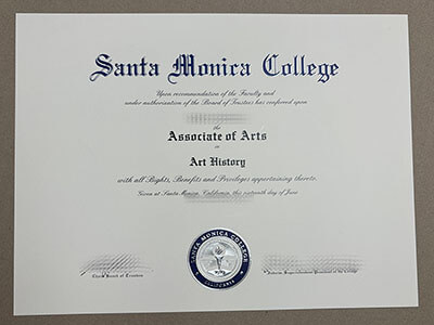 Where to order Santa Monica College diploma?