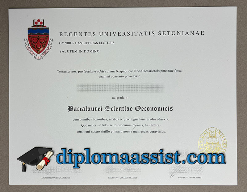 Buy Seton Hall University diploma