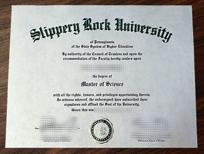buy Slippery Rock University diploma