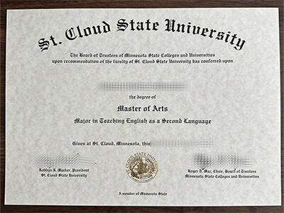 get a St. Cloud State University diploma