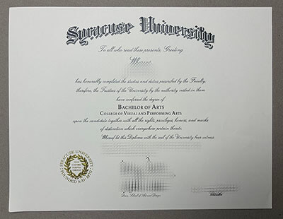 Where to get a Syracuse University diploma