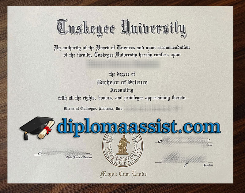buy Tuskegee University diploma