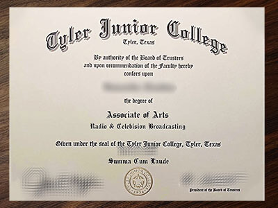 buy Tyler Junior College diploma