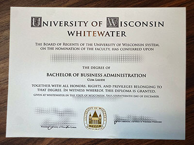 buy UW Whitewater diploma