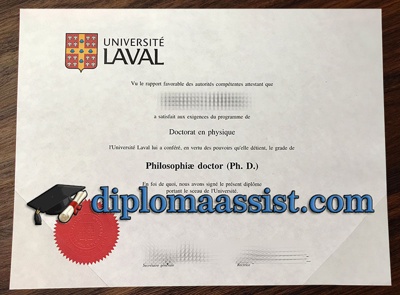 buy Université Laval diploma