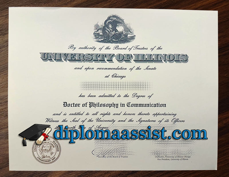 buy University of Illinois Chicago diploma