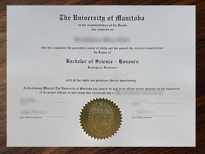 get University of Manitoba diploma