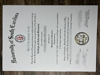 buy University of South Carolina diploma