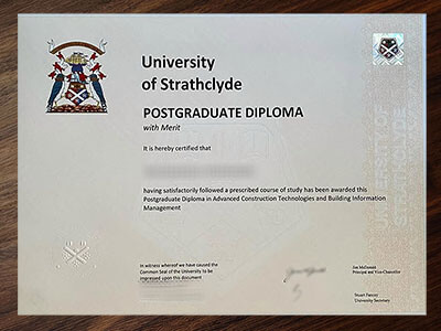 order University of Strathclyde degree