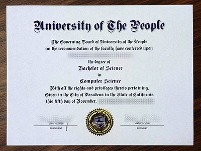 get University of the People diploma