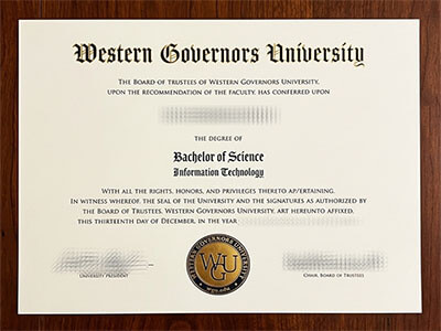 get a Western Governors University diploma