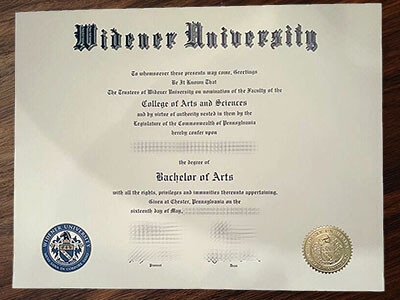 Can I order Widener University diploma