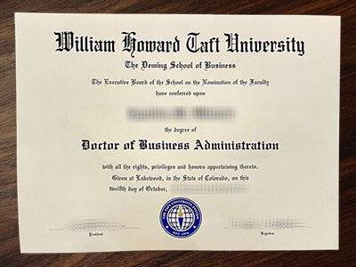 Buy William Howard Taft University diploma