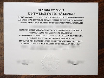 get a Universitatis Yalensis diploma