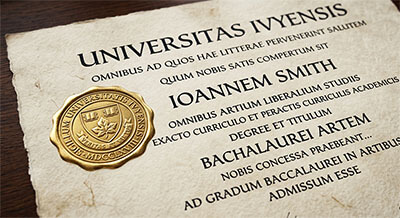 Ivy League Diploma Restoration | Realistic Elite Degree Replica