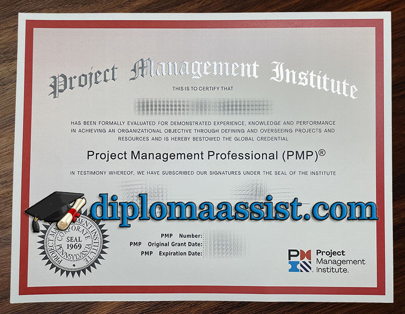 buy project Management Professional certificate