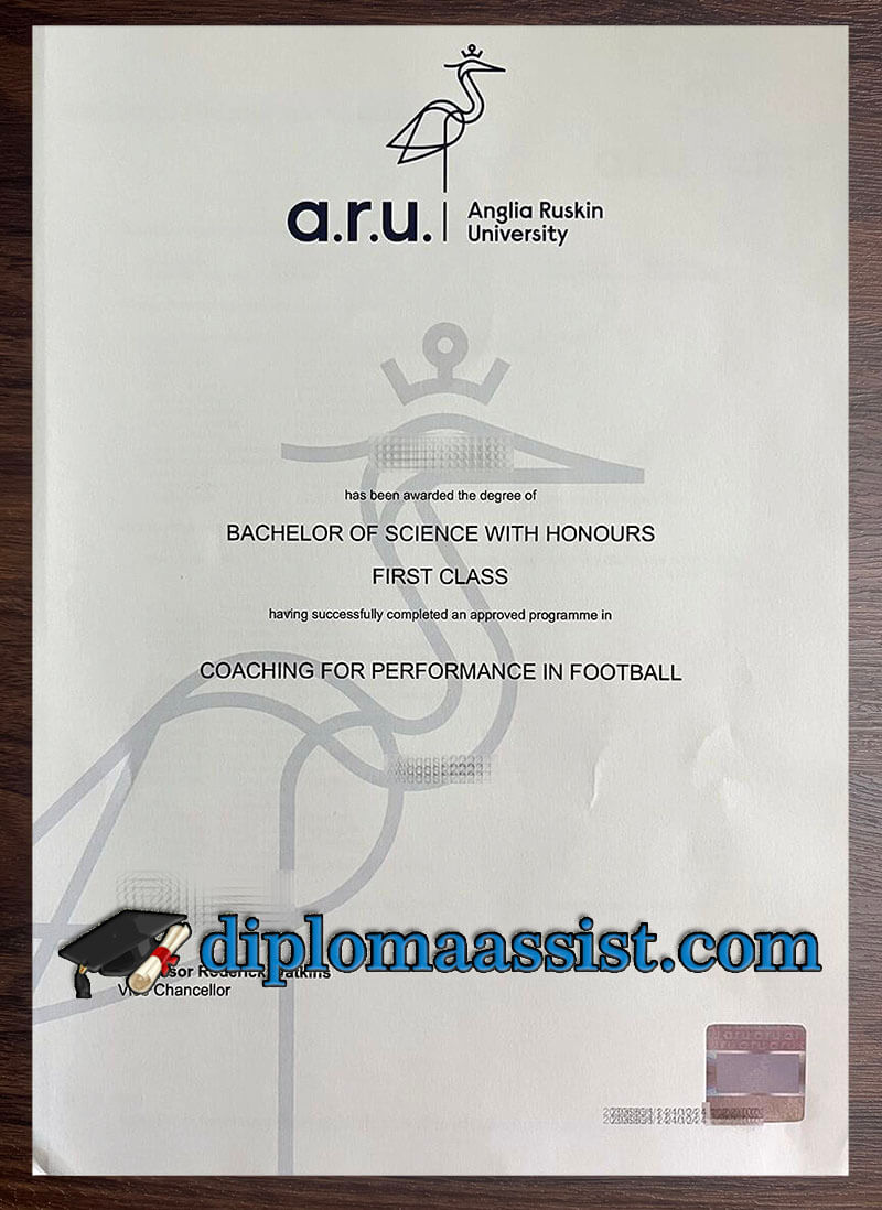 Buy Anglia Ruskin University diploma