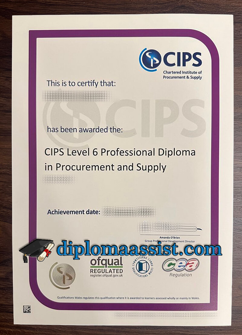 How to order CIPS certificate?