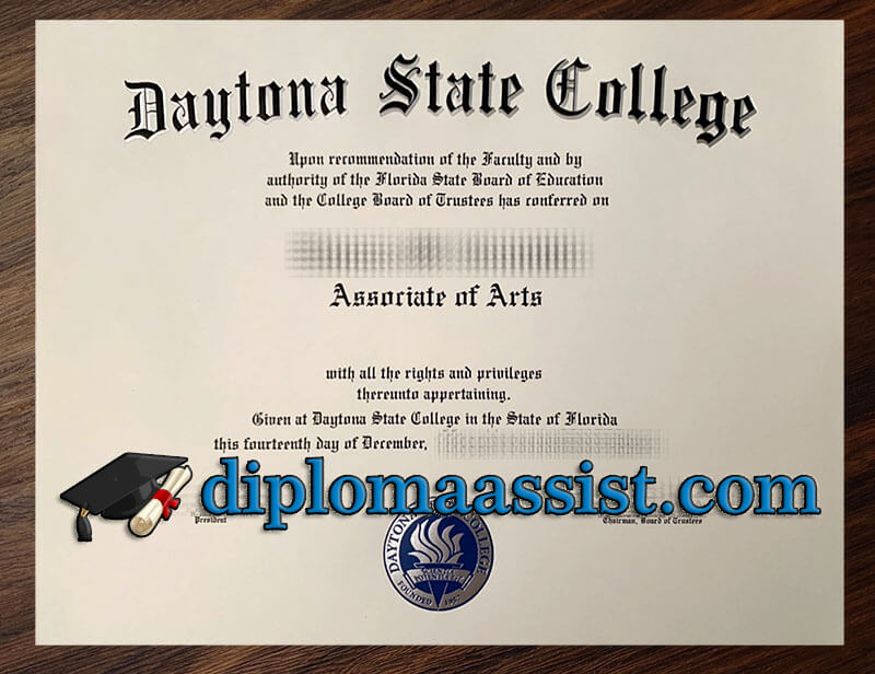 Buy Daytona State College diploma