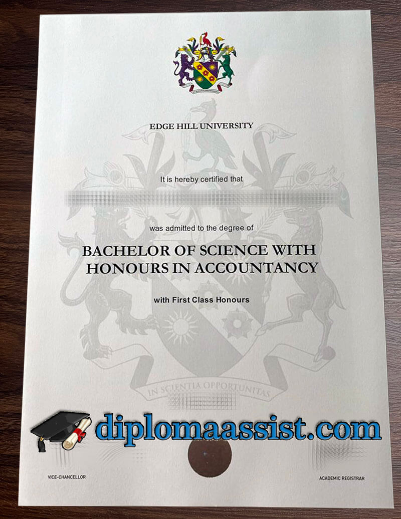Buy Edge Hill University diploma