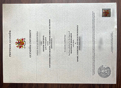 order Glyndwr University certificate