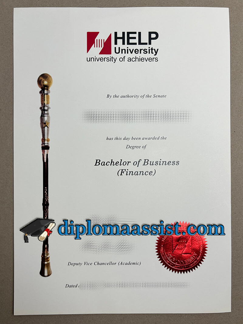 buy HELP University diploma