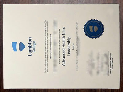 Where to get Lambton College diploma