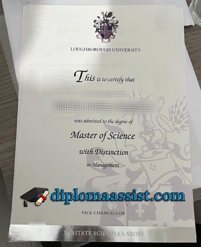 Where to order Loughborough University diploma?