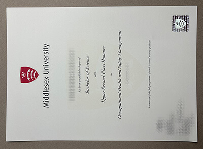 Make Middlesex University diploma