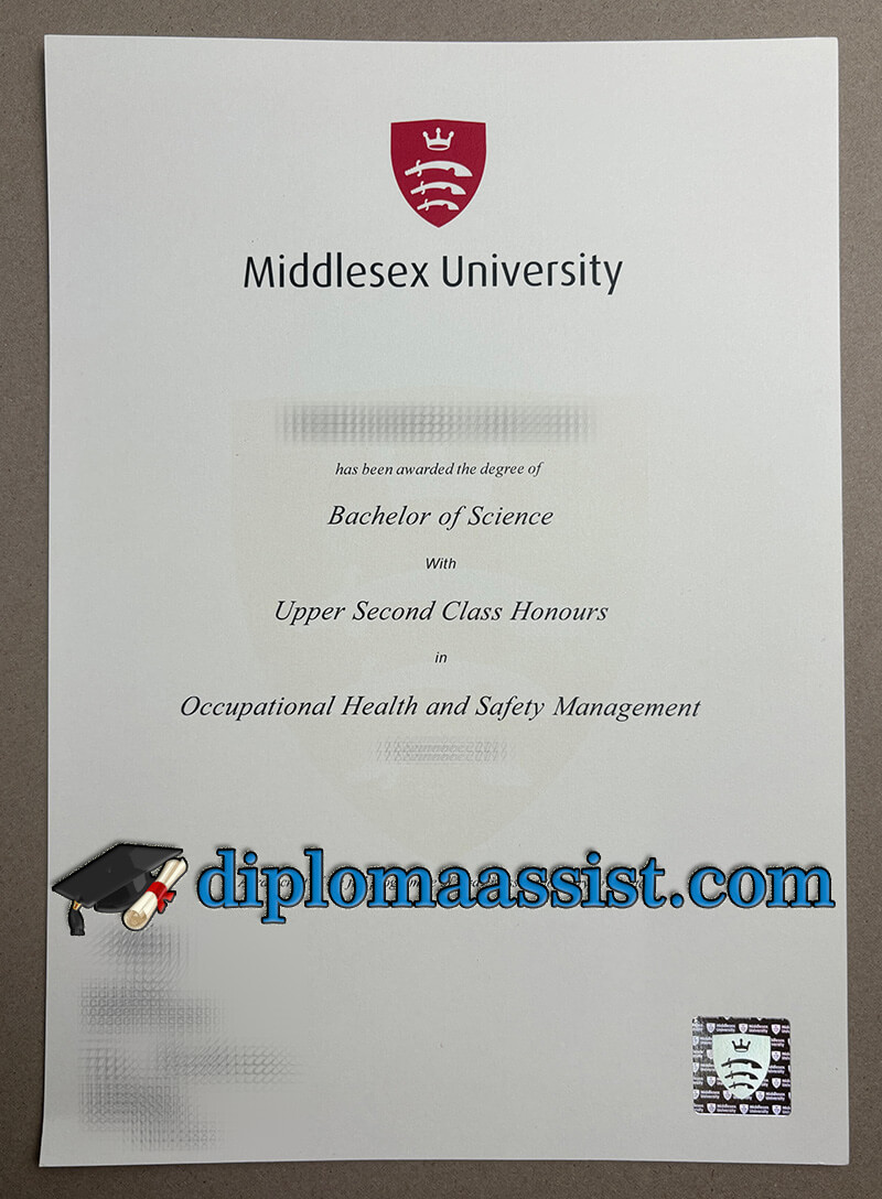 Buy Middlesex University diploma