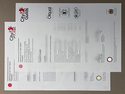 City & Guilds Level 3 NVQ Diploma