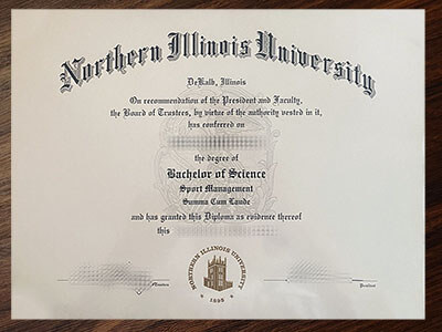 Make Northern Illinois University diploma