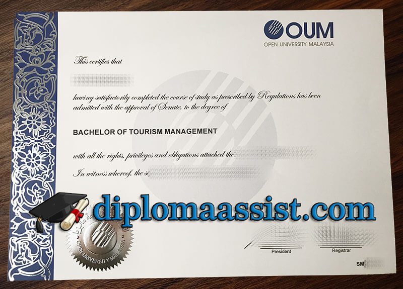 Buy Open University Malaysia diploma