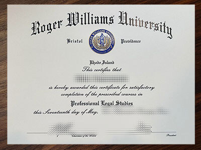 How much to order Roger Williams University diploma?
