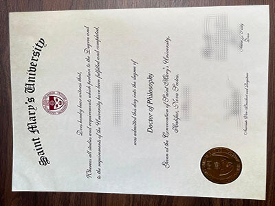 Can I order Saint Mary's University degree