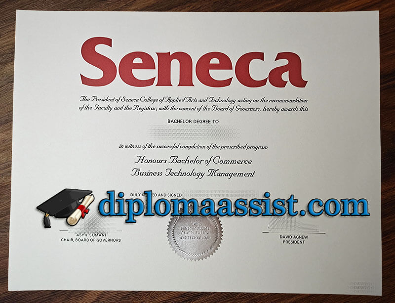 Buy Seneca Polytechnic diploma