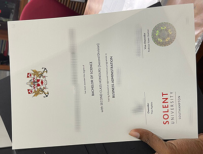Order Solent University Southampton diploma