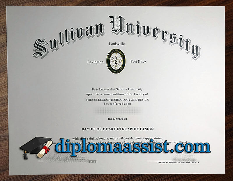 buy Sullivan University diploma