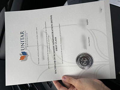 order UNITAR International University diploma