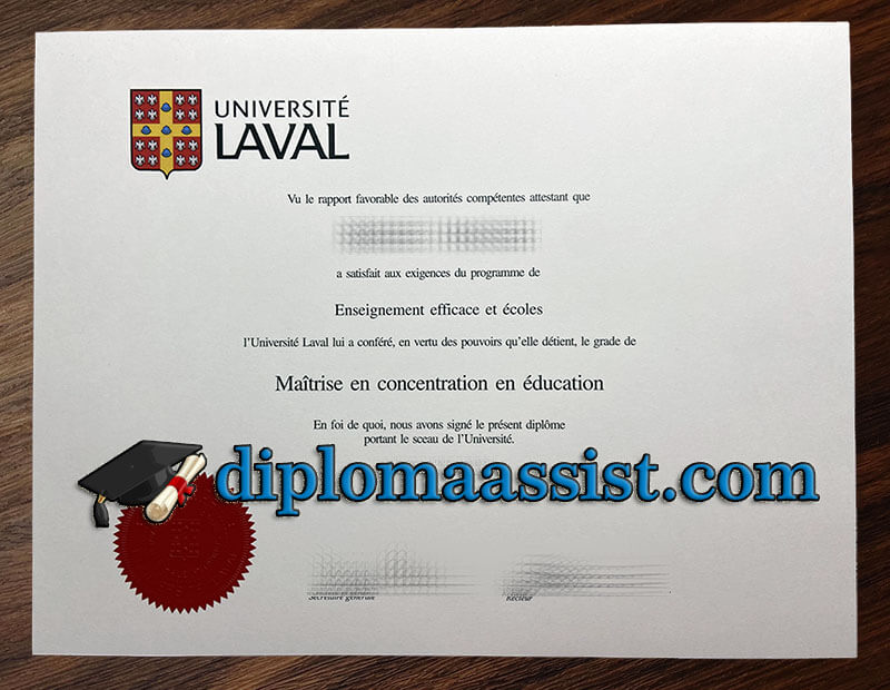 buy Université Laval diploma