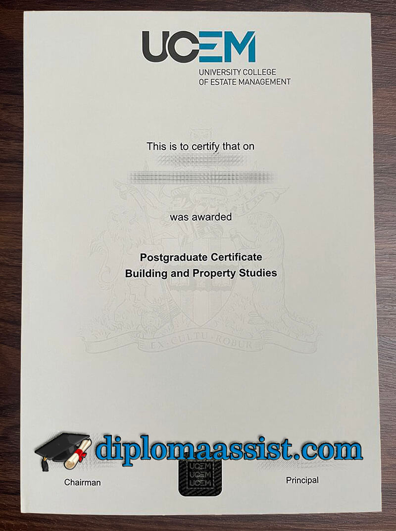 UCEM certificate