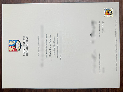 buy University of Birmingham diploma
