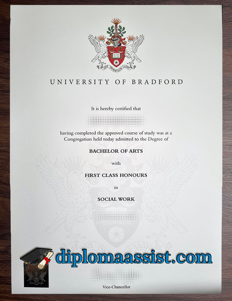 How to order University of Bradford diploma?