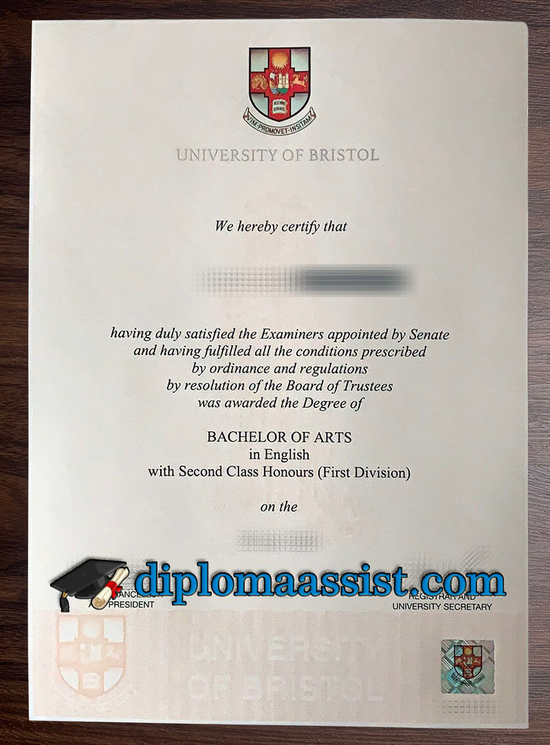 Where to order University of Bristol diploma?