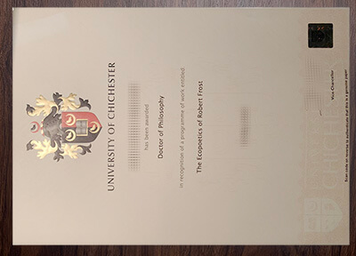 Buy University of Chichester diploma
