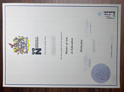 order University of Northampton diploma