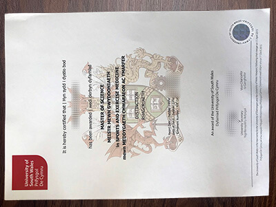Buy University of South Wales diploma