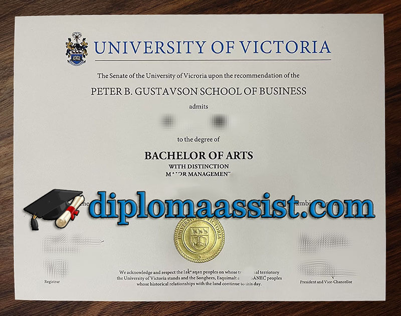 Buy University of Victoria diploma