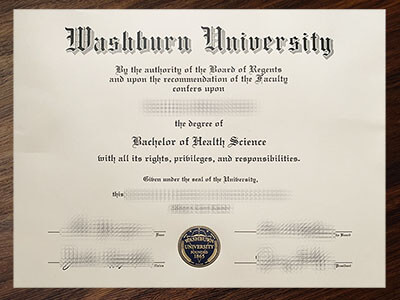 order Washburn University diploma