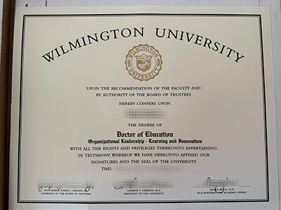 Make Wilmington University degree